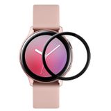 Microsonic Samsung Galaxy Watch Active 2 40mm Tam Kaplayan Temperli Cam Full Ekran Koruyucu Siyah [Galaxy Watch Active 2 40mm ile Uyumlu Ekran Koruyucu]