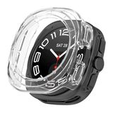 Microsonic Samsung Galaxy Watch Ultra 2025 için Kılıf 360 Full Round Soft Silicone Şeffaf [Galaxy Watch Ultra 2025 ile Uyumlu Kılıf - Şeffaf]