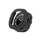 Microsonic Samsung Galaxy Watch Ultra 2025 Kılıf 360 Full Round Soft Silicone Siyah