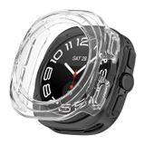 Microsonic Samsung Galaxy Watch Ultra için Kılıf 360 Full Round Soft Silicone Şeffaf [Galaxy Watch Ultra ile Uyumlu Kılıf - Şeffaf]