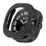 Microsonic Samsung Galaxy Watch Ultra için Kılıf 360 Full Round Soft Silicone Siyah [Galaxy Watch Ultra ile Uyumlu Kılıf - Siyah]