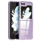 Microsonic Samsung Galaxy Z Flip 6 için Kılıf Shell Platinum Lila [Galaxy Z Flip 6 ile Uyumlu Kılıf - Lila]