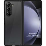 Microsonic Samsung Galaxy Z Fold 5 Shell Platinum Siyah Kılıf
