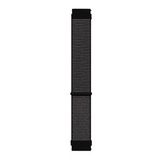 Microsonic Samsung Gear S3 Frontier Hasırlı Woven Sport Loop Siyah Kordon