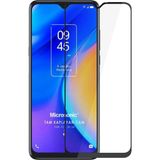 Microsonic TCL 20 SE Tam Kaplayan Temperli Siyah Cam Ekran Koruyucu