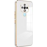 Microsonic Tecno Camon 16 Olive Plated Beyaz Kılıf