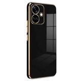 Microsonic TECNO Camon 19 Pro Kılıf Olive Plated Siyah [Camon 19 Pro ile Uyumlu Kılıf - Siyah]