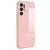 Microsonic TECNO Pova 3 için Kılıf Olive Plated Pembe [Pova 3 ile Uyumlu Kılıf - Pembe]