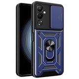 Microsonic TECNO Pova Neo 2 için Kılıf Impact Resistant Lacivert [Pova Neo 2 ile Uyumlu Kılıf - Lacivert]