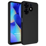 Microsonic TECNO Spark 10 Pro için Kılıf Groovy Soft Siyah [Spark 10 Pro ile Uyumlu Kılıf - Siyah]