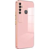 Microsonic Tecno Spark 7 Pro Olive Plated Pembe Kılıf