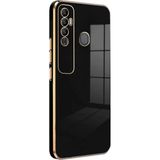 Microsonic Tecno Spark 7 Pro Olive Plated Siyah Kılıf