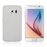 Microsonic Transparent Soft Samsung Galaxy S6 Beyaz Kılıf