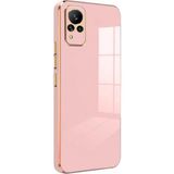 Microsonic Vivo V21 Olive Plated Pembe Kılıf