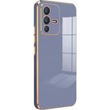 Microsonic Vivo V23 5G Olive Plated Lavanta Grisi Kılıf