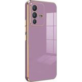 Microsonic Vivo V23 5G Olive Plated Lila Kılıf
