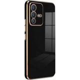 Microsonic Vivo V23 5G Olive Plated Siyah Kılıf
