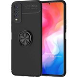 Microsonic Vivo Y20 Kickstand Ring Holder Siyah Cep Telefonu Kılıfı