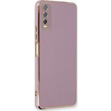 Microsonic Vivo Y20S Olive Plated Lila Kılıf