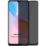 Microsonic Vivo Y21 Privacy 5D Gizlilik Filtreli Siyah Cam Ekran Koruyucu