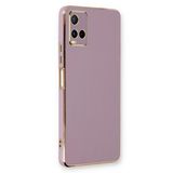 Microsonic Vivo Y32 Olive Plated Lila Kılıf