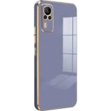 Microsonic Vivo Y51 Olive Plated Lavanta Grisi Kılıf