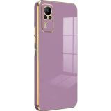 Microsonic Vivo Y51 Olive Plated Lila Kılıf
