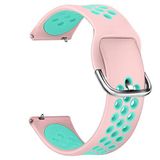 Microsonic Xiaomi Amazfit Pace 2 Stratos Rainbow Sport Band Açık Pembe Turkuaz Kordon