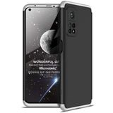 Microsonic Xiaomi Mi 10T Double Dip 360 Protective Siyah Gri Cep Telefonu Kılıfı