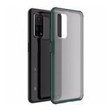 Microsonic Xiaomi Mi 10T Frosted Frame Yeşil Kılıf