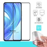 Microsonic Xiaomi Mi 11 Lite Seramik Matte Flexible Ekran Koruyucu Siyah [Mi 11 Lite ile Uyumlu Ekran Koruyucu]