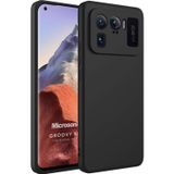 Microsonic Xiaomi Mi 11 Ultra Groovy Soft Siyah Kılıf
