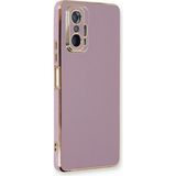 Microsonic Xiaomi Mi 11T Olive Plated Lila Kılıf