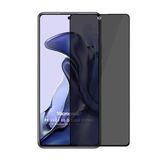 Microsonic Xiaomi Mi 11T Privacy 5D Gizlilik Filtreli Siyah Cam Ekran Koruyucu