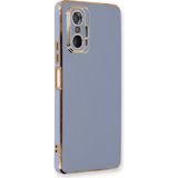 Microsonic Xiaomi Mi 11T Pro Olive Plated Lavanta Grisi Kılıf