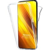 Microsonic Xiaomi Mi 12T 6 Tarafı Tam Full Koruma 360 Clear Soft Şeffaf Kılıf