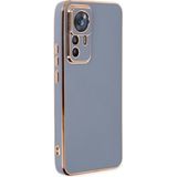 Microsonic Xiaomi Mi 12T Olive Plated Lavanta Grisi Kılıf