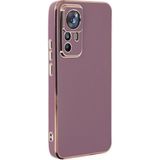 Microsonic Xiaomi Mi 12T Olive Plated Lila Kılıf