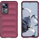 Microsonic Xiaomi Mi 12T Oslo Prime Bordo Kılıf
