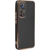 Microsonic Xiaomi Mi 12T Pro Olive Plated Siyah Kılıf
