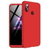 Microsonic Xiaomi Mi 8 Double Dip 360 Protective Kırmızı Kılıf