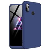 Microsonic Xiaomi Mi 8 Double Dip 360 Protective Lacivert Kılıf