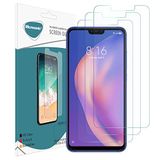 Microsonic Xiaomi Mi 8 Lite Ekran Koruyucu Nano Cam (3'lü Paket) [Mi 8 Lite ile Uyumlu Ekran Koruyucu]