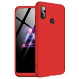 Microsonic Xiaomi Mi 8 Se Double Dip 360 Protective Kırmızı Kılıf