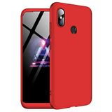Microsonic Xiaomi Mi 8 SE için Kılıf Double Dip 360 Protective Kırmızı [Mi 8 SE ile Uyumlu Kılıf - Kırmızı]