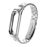 Microsonic Xiaomi Mi Band 5 Metal Stainless Steel Gümüş Kordon