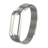 Microsonic Xiaomi Mi Band 5 Milanese Loop Gümüş Kordon
