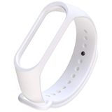 Microsonic Xiaomi Mi Band 5 Silikon Beyaz Kordon