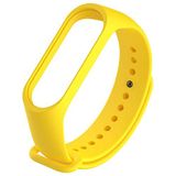 Microsonic Xiaomi Mi Band 5 Silikon Sarı Kordon