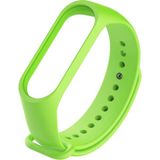 Microsonic Xiaomi Mi Band 5 Silikon Yeşil Kordon